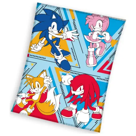 Sonic Speedstorm Fleecedecke Produktfoto