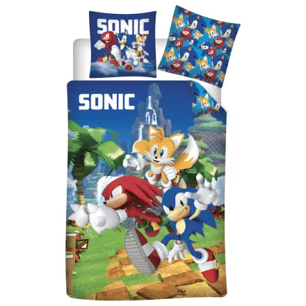 Sonic Speedy Dreams Kinder-Bettbezug-Set für Vorschulkinder Produktfoto