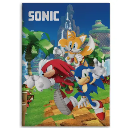 Sonic Speedy Dreams Fleece-Decke Produktfoto