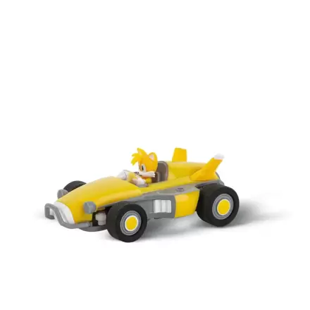 Sonic the Hedgehog ferngesteuertes Auto 1/43 2.4GHz Mini Tails Produktfoto