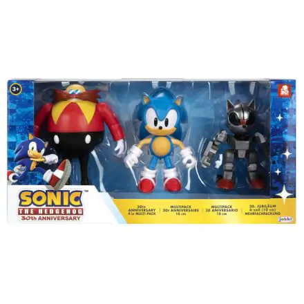 Sonic The Hedgehog 30Th Anniversary pack 3 Figuren 10cm termékfotója