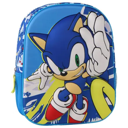 Sonic the Hedgehog 3D Rucksack 30cm Produktfoto