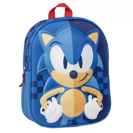 Sonic the Hedgehog 3D Rucksack 31cm Produktfoto