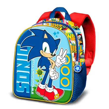 Sonic The Hedgehog 3D Rucksack 31cm termékfotója