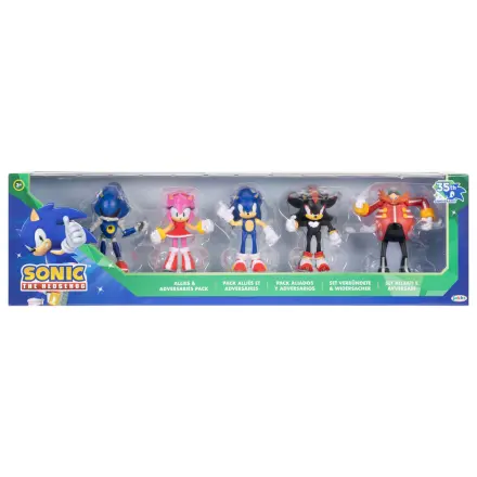 Sonic The Hedgehog Pack 5 Figuren 6cm Produktfoto
