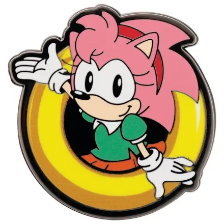 Sonic The Hedgehog Pin Anstecker Amy Produktfoto