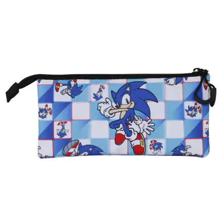 Sonic The Hedgehog Blue Lay Dreifaches Mäppchen termékfotója