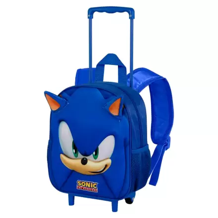 Sonic the Hedgehog Face 3D Trolley 31cm Produktfoto