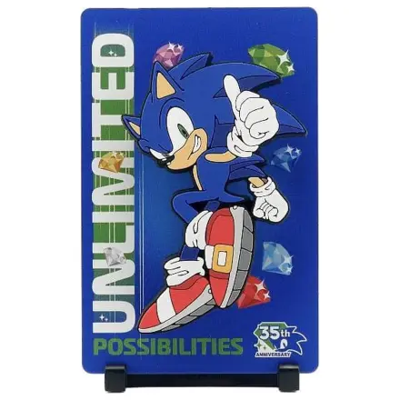 Sonic The Hedgehog FiGGYZ Magnet Sammelfigur OGz Sonic 35th Anniversary 9 cm Produktfoto