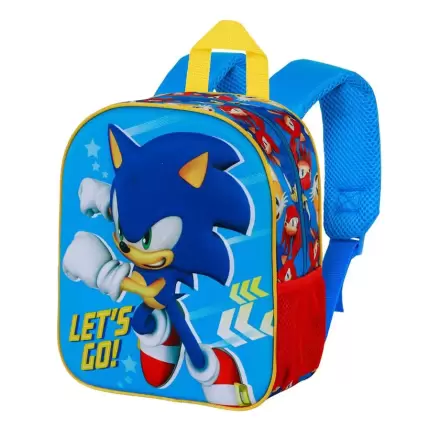 Sonic The Hedgehog Go 3D Rucksack 31cm termékfotója