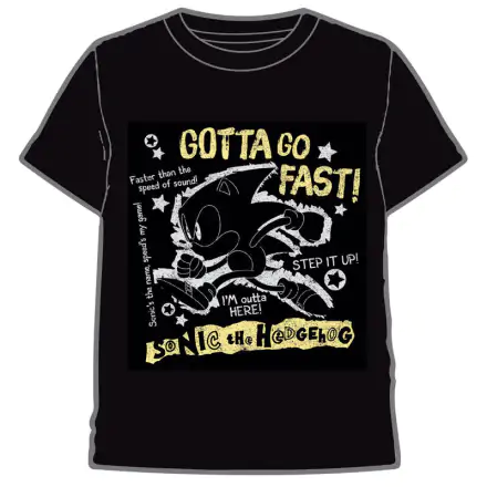 Sonic The Hedgehog Go Fast T-shirt Produktfoto
