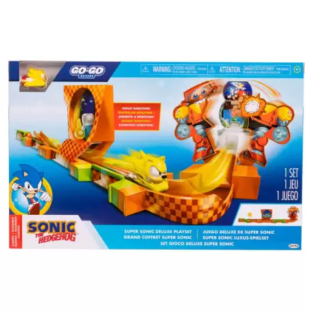 Sonic - The Hedgehog Go Go Racers Minifiguren Spielset Abschussrampen Deluxe termékfotója