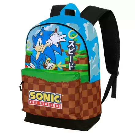 Sonic the Hedgehog Greenhill Anpassungsfähig Rucksack 44cm Produktfoto