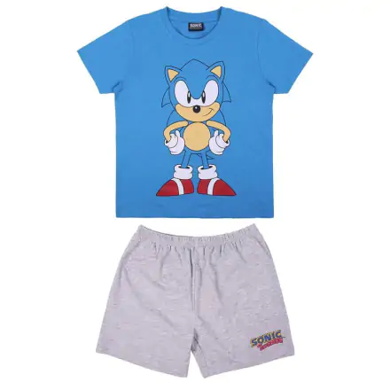 Sonic the Hedgehog kurzer Kinderpyjama termékfotója