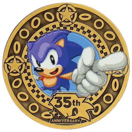 Sonic the Hedgehog Sammel-Münze zum 35. Jahrestag Limitierte Auflage Produktfoto