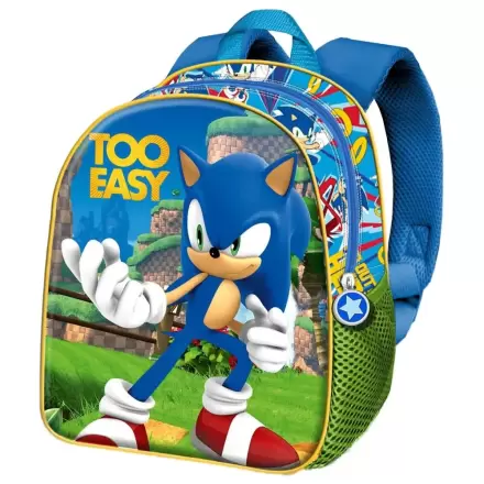 Sonic the Hedgehog Easy 3D Rucksack 30 cm Produktfoto