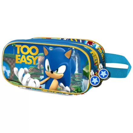 Sonic the Hedgehog Easy Doppel 3D Federmäppchen Produktfoto