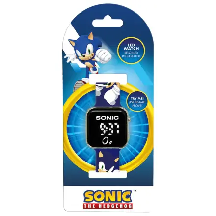 Sonic the Hedgehog LED-Armbanduhr Produktfoto