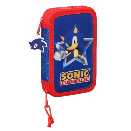 Sonic The Hedgehog Lets Roll Doppeltes Mäppchen 28St termékfotója