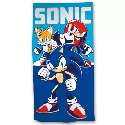 Sonic The Hedgehog Microfaser Strandtuch Produktfoto