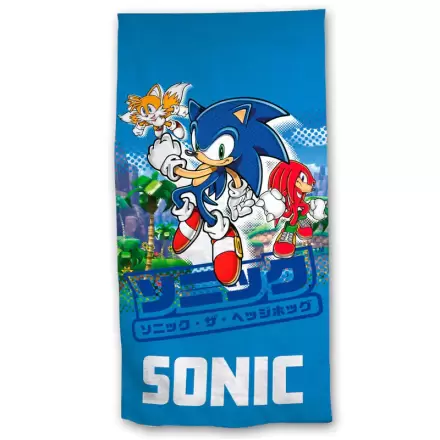 Sonic The Hedgehog Microfaser Strandtuch termékfotója