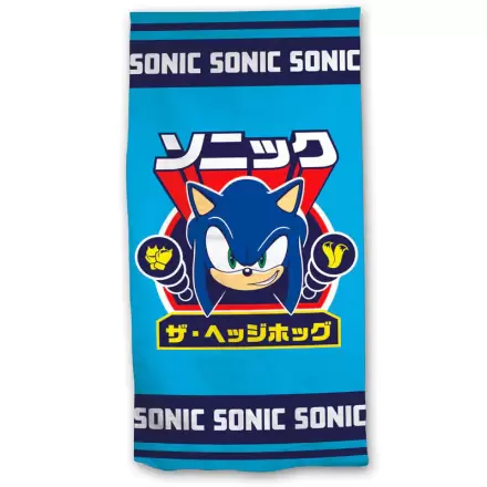 Sonic The Hedgehog Microfaser Strandtuch Produktfoto