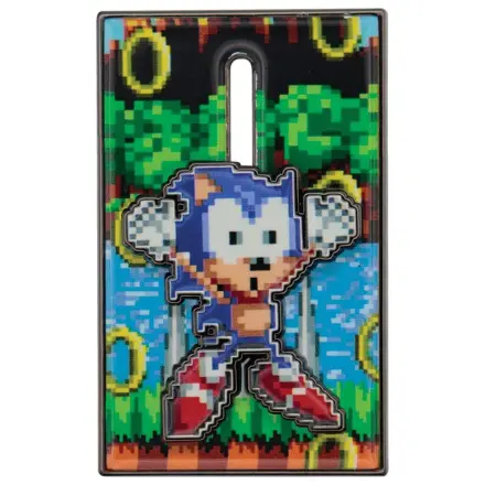 Sonic The Hedgehog bewegliches Pin-Abzeichen Produktfoto