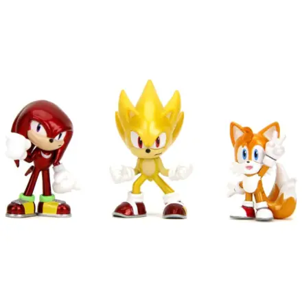 Sonic the Hedgehog Nano Metalfigs Diecast Mini Figuren 3er-Pack 5 cm Produktfoto