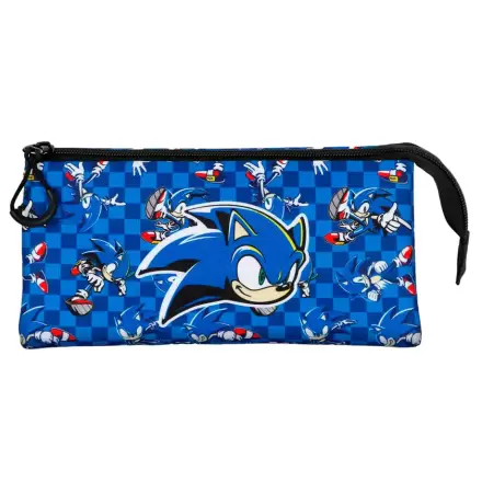 Sonic the Hedgehog Plus Action Dreifaches Mäppchen Produktfoto