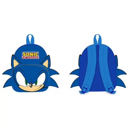 Sonic the Hedgehog Plüsch Rucksack 30 cm Produktfoto