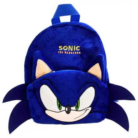 Sonic the Hedgehog Plüsch Rucksack 30 cm Produktfoto