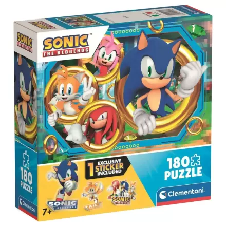 Sonic the Hedgehog Puzzle 180St Produktfoto