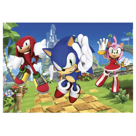 Sonic The Hedgehog puzzle 3x48St termékfotója