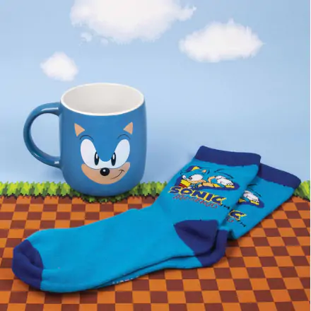 Sonic the Hedgehog Tasse und Socken Set Sonic termékfotója