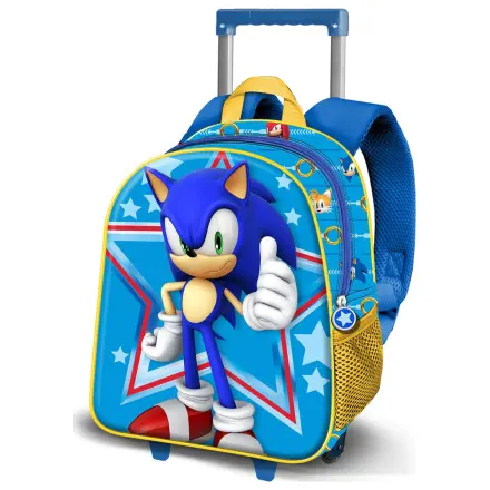 Sonic the Hedgehog Star 3D Trolley 31cm Produktfoto