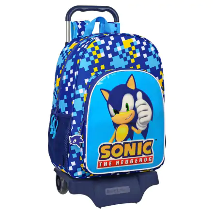 Sonic The Hedgehog Anpassungsfähig Rucksack 42cm Produktfoto