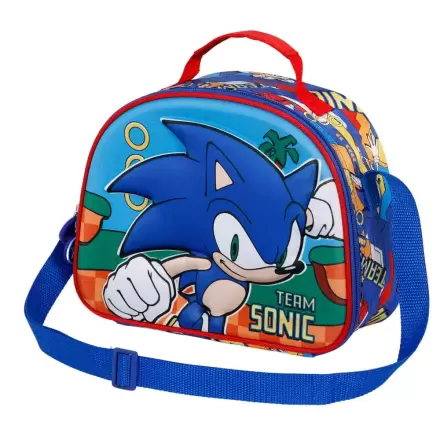 Sonic The Hedgehog Team 3D Lunchtasche Produktfoto