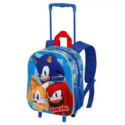 Sonic the Hedgehog Trio 3D Trolley 31cm Produktfoto