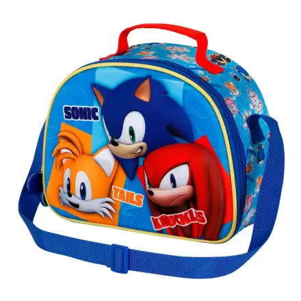 Sonic the Hedgehog Trio 3D Lunchtasche Produktfoto
