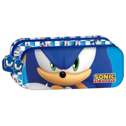 Sonic the Hedgehog dreifaches Federmäppchen Produktfoto