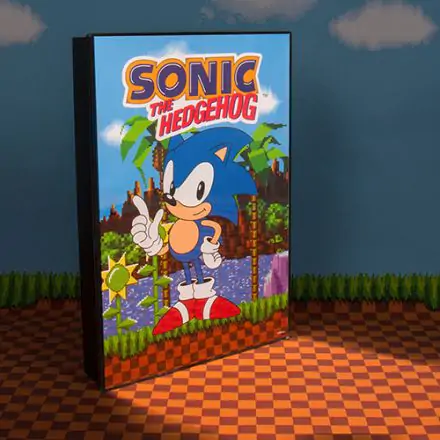 Sonic the Hedgehog Poster mit Leuchtfunktion termékfotója
