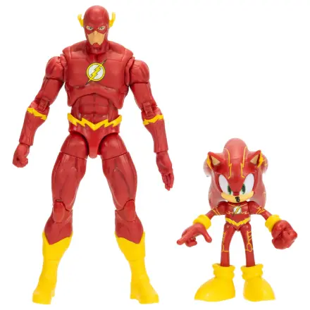 Sonic The Hedgehog x DC Comics The Flash & Sonic Figur Produktfoto