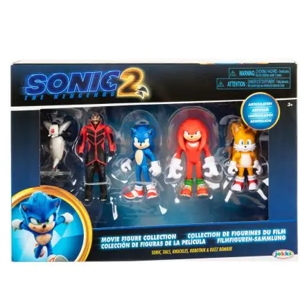 Sonic The Hedgehog Sonic 2 5er Figuren set 6cm Produktfoto