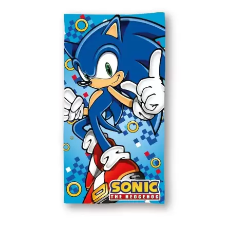 Sonic the Hedheghog Microfaser Strandtuch Produktfoto