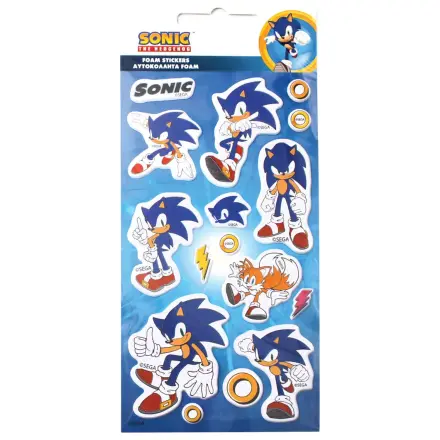 Sonic Thunder Puffy Schwamm Aufkleber Set Produktfoto