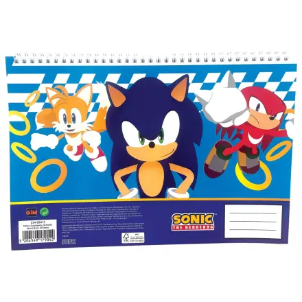 Sonic Trio A/4 Spiral Skizzenbuch, 30 Blatt Produktfoto