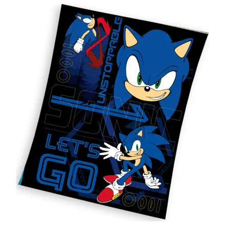 Sonic Unstoppable Fleece Decke Produktfoto