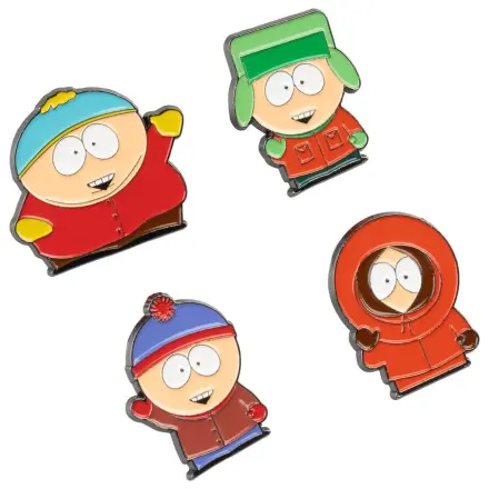 South Park 4er-Set Anstecker Produktfoto