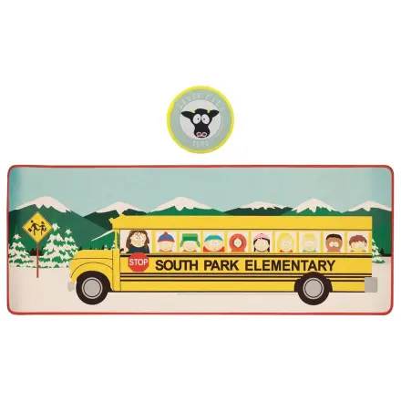 South Park Schreibtischunterlage & Untersetzer Set Elementary School Bus Produktfoto