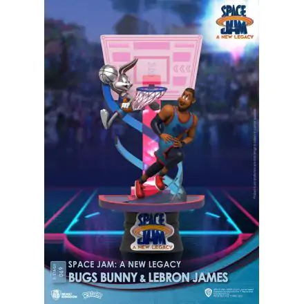 Space Jam: A New Legacy D-Stage PVC Diorama Bugs Bunny & Lebron James New Version 15 cm termékfotója